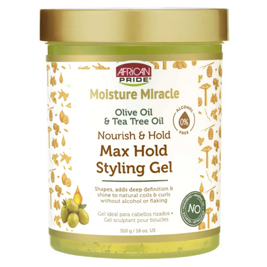 Moisture Miracle Max Hold Gel – 18 oz - ANNS BEAUTY SUPPLY